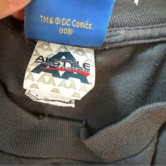 SOLD WONDER WOMAN ALSTYLE Apparel Distressed Cotton Top L - Picture 6 of 7